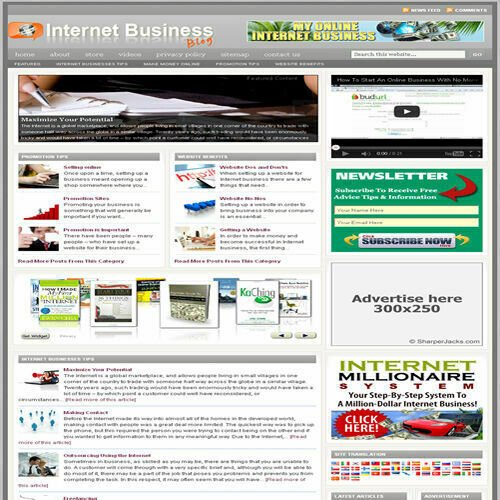 Established 'INTERNET BUSINESS' Website Turnkey Business (FREE HOSTING)