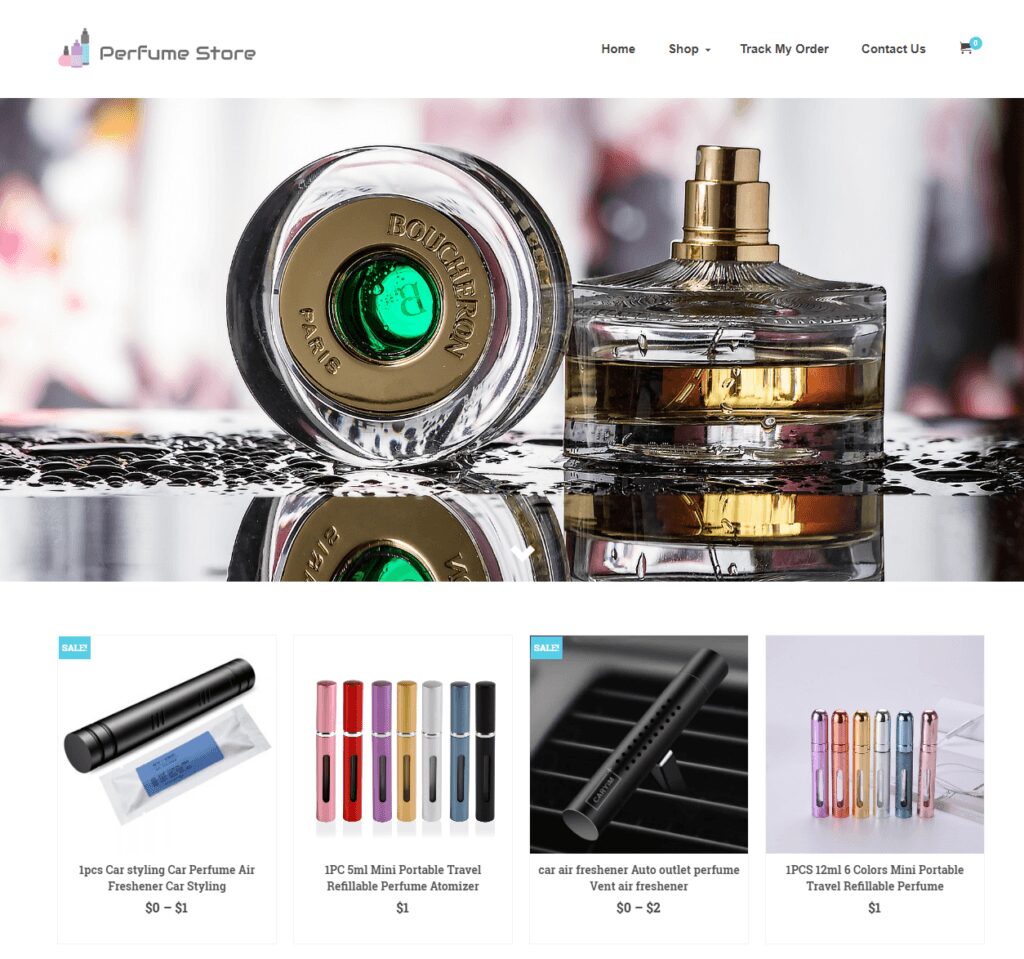 Established Perfume Turnkey Website BUSINESS For Sale - Profitable DropShipping