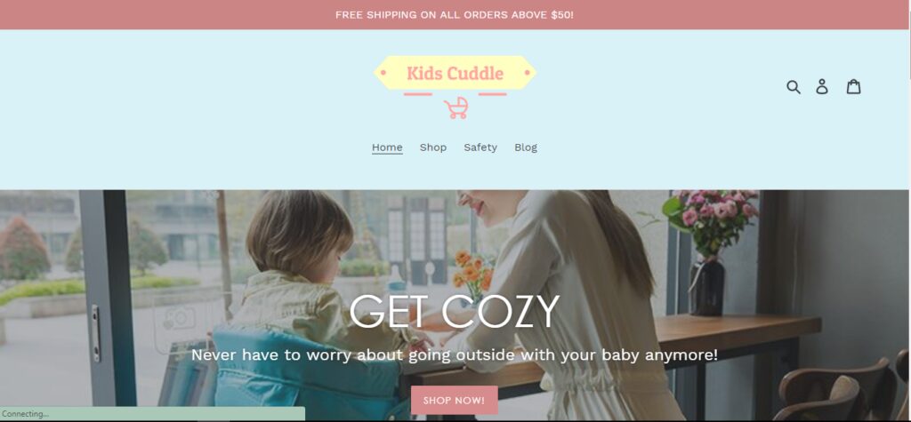 Established Profitable Baby Store Turnkey DropShip Website Business For Sale