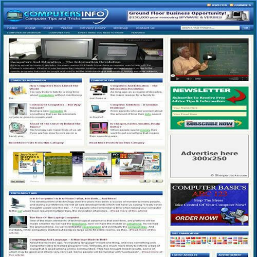 Established 'TECHNOLOGY' Affiliate Website Turnkey Business (FREE HOSTING)