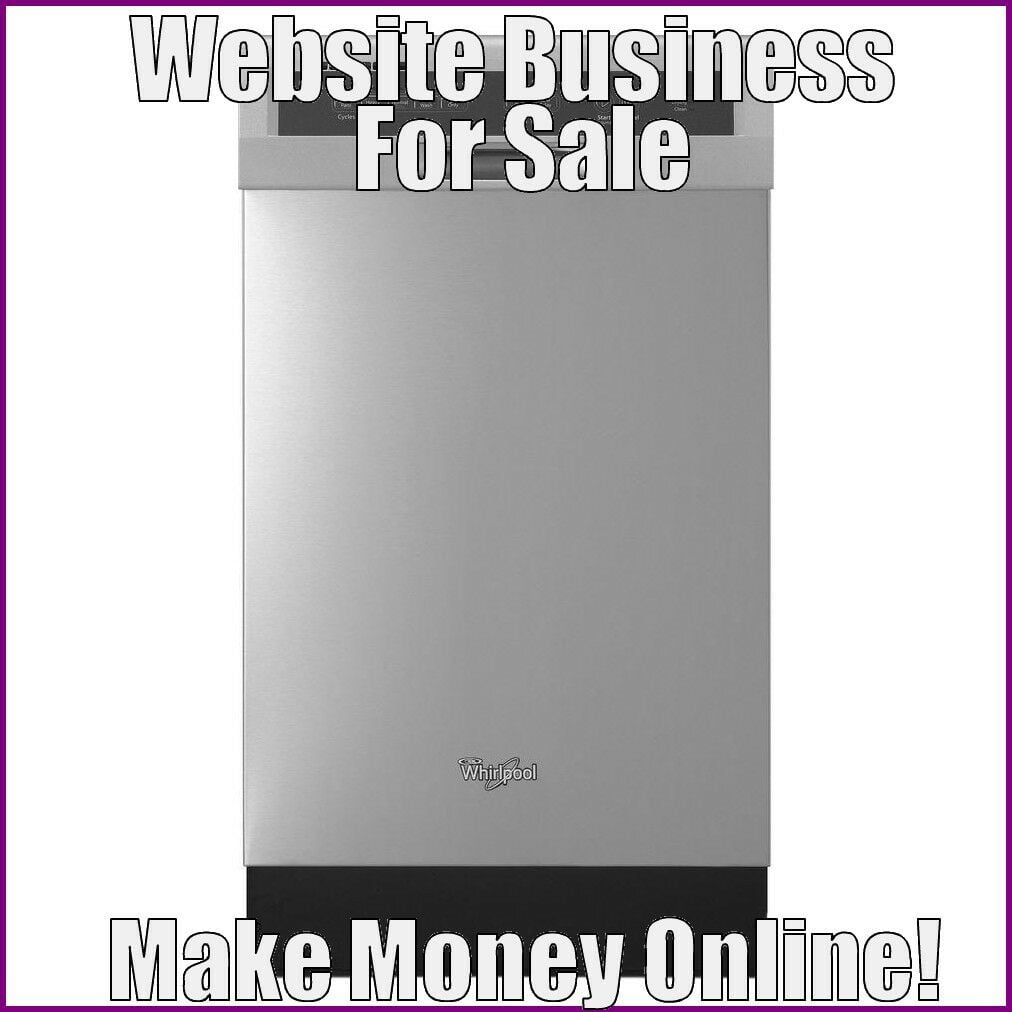 Fully Stocked COMPACT DISHWASHER Website Business|FREE Domain|Hosting|Traffic