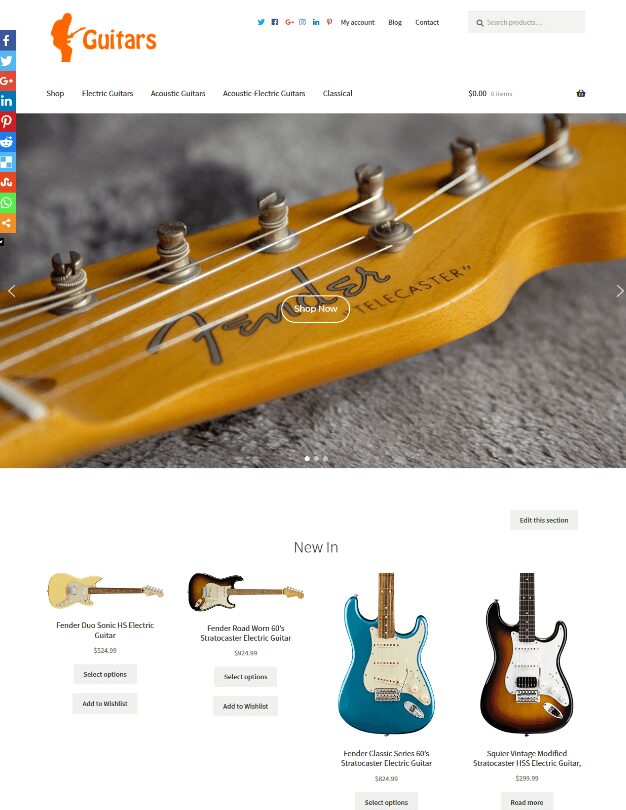 Guitars Website Business For Sale Unlimited Stock