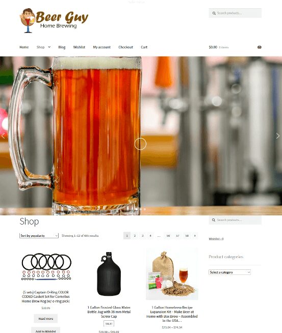 Home Beer Brewing Website Business For Sale