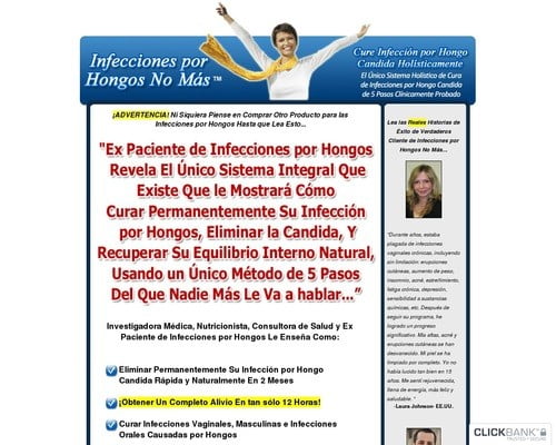 Infecciones por Hongos No Más™ - Cura Infección por Hongo Candida Holísticamente