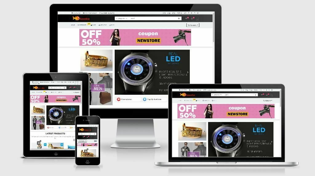 Multipurpose Responsive Online Shop , Store , eCommerce website