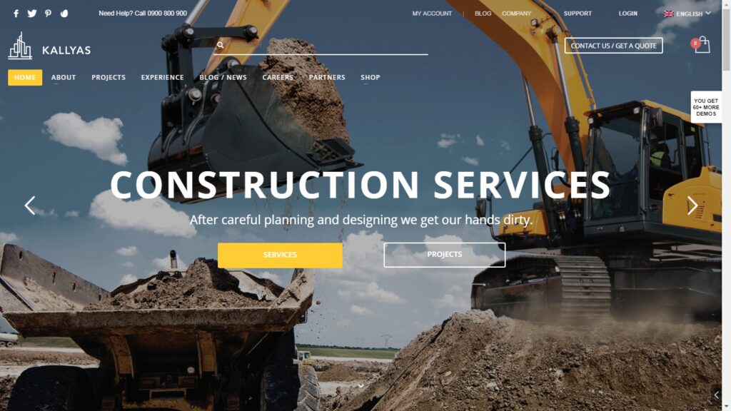 Plumbing/construction electrician  website for sale - Showcase your business