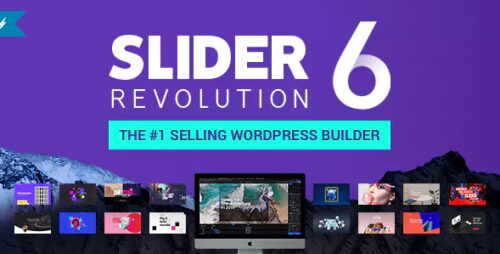 Slider Revolution Responsive WordPress Plugin - Latest Version v6.1.0