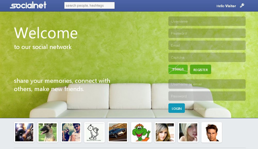 Social Network Website, Free Hosting Installation