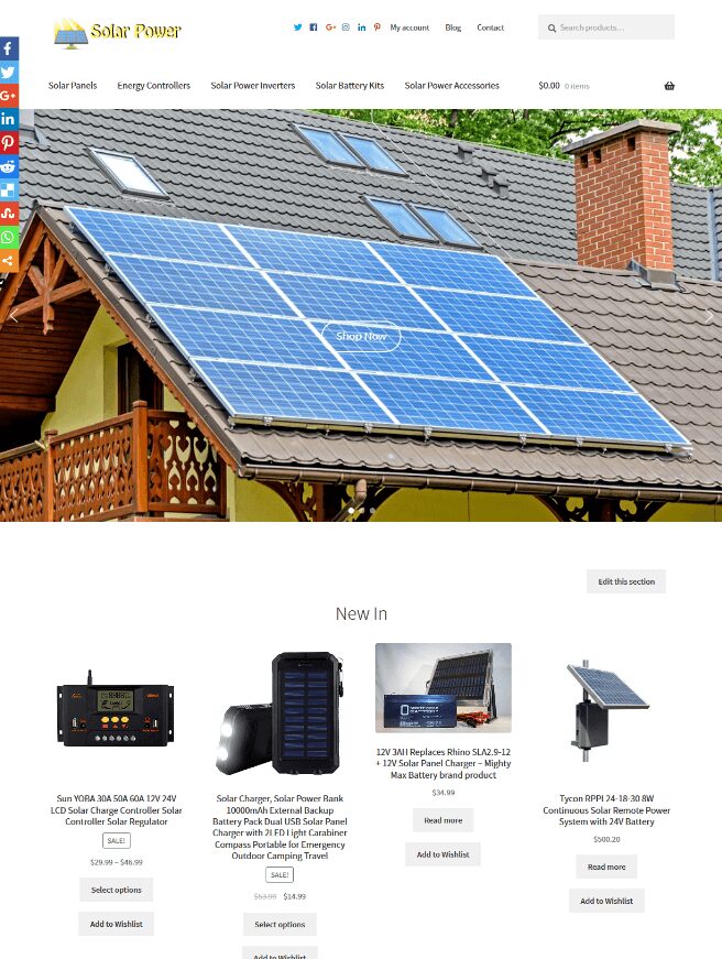 Solar Website Business For Sale Fully Stocked