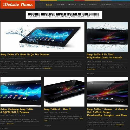 TABLETS STORE - Work From Home Online Business Website For Sale + Domain + Host