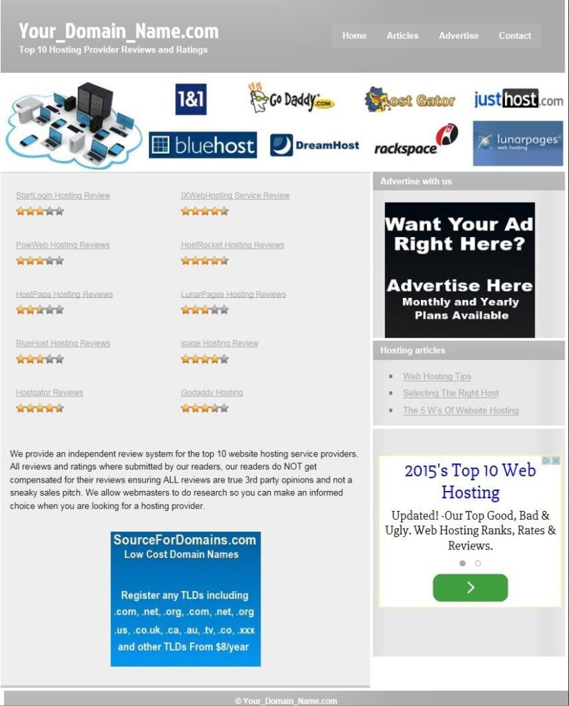 TOP 10 HOSTING PROVIDERS REVIEW WEBSITE FOR SALE! PLUG & PLAY WORDPRESS THEME