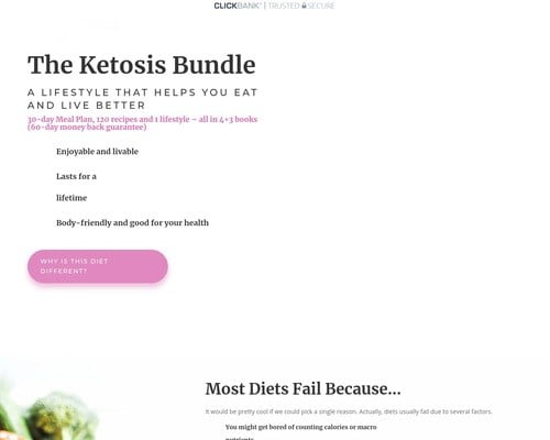 The Ketosis Bundle - Meal Plan, Cookbook and more...