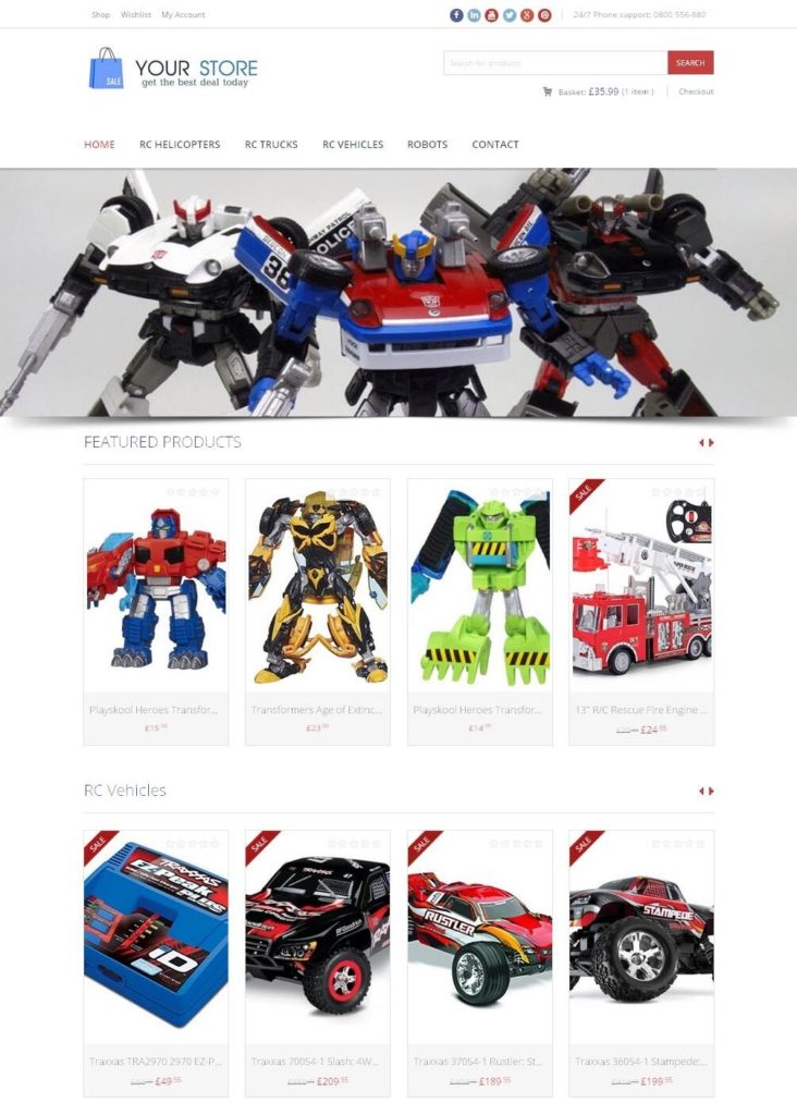 Toys Store - Next Generation Amazon Affiliate Website + eCommerce