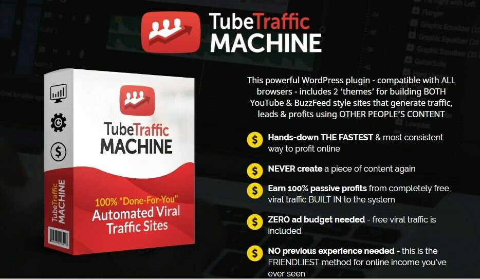 TubeTraffic Machine Instant Traffic, Leads, Sales & Commissions!