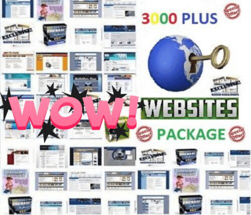 Website Scripts -  3000+  Scripts/websites Package