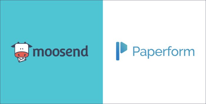 paperform integration with moosend