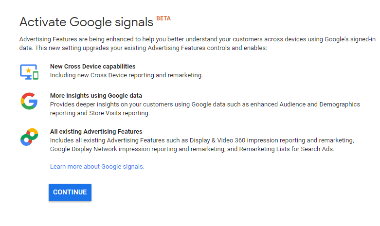 Google Signals & Cross Device Reports: MoreVisibility