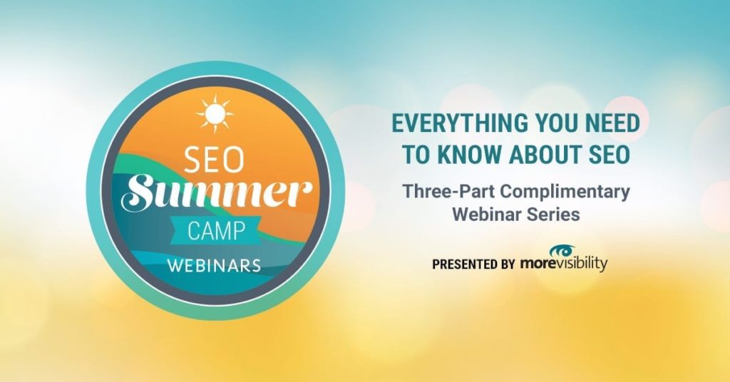 MoreVisibility Presents Complimentary SEO Webinar Series