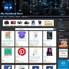 SOCIAL MEDIA NETWORKING BOOK STORE - Online Affiliate Business Website For Sale!