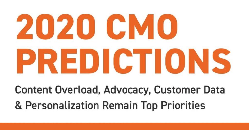 2020 CMO Predictions by Marketing Influencers