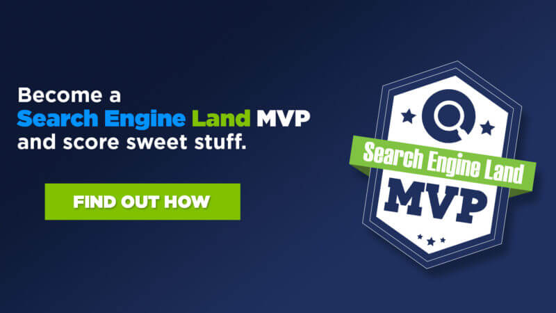 Become a Search Engine Land MVP and you could win a FREE ticket to SMX!