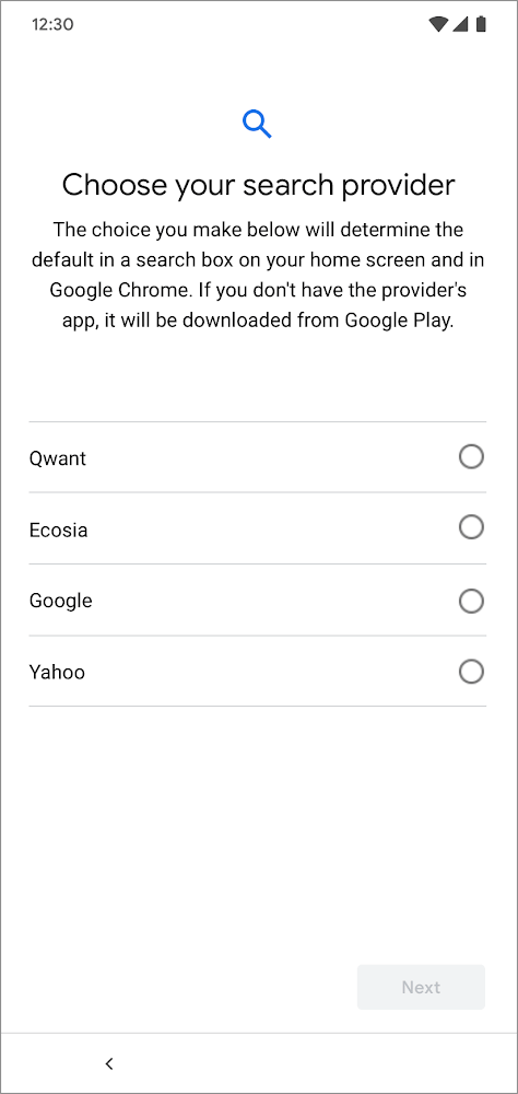 DuckDuckGo, Info.com crowd out Bing in Google’s Android search options