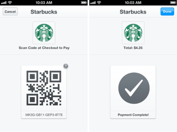 Starbucks Mobile Payment