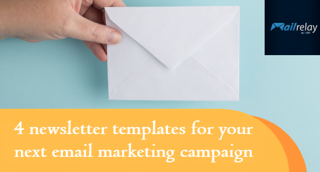 4 newsletter templates for your next email marketing campaign