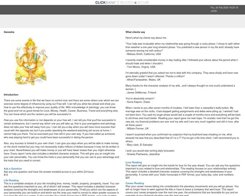 Indian Vedic Astrology.