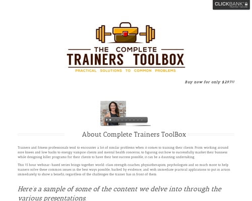 Complete Trainers Toolbox - Complete Trainers Toolbox