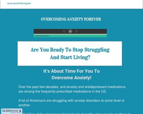 Overcoming Anxiety Forever-latest Anti-anxiety Guide On CB