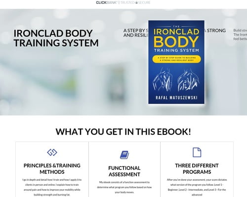 Ironclad Body Training System Ebook