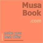 Musa Book.com old4age GoDaddy$1273 Majestic6 YEAR reg AGED brand TWO2WORD catchy