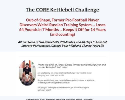 The Core Kettlebell Challenge
