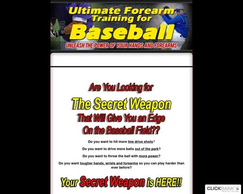 Ultimate Forearm Training for Baseball | The Secret Weapon of Baseball Strength Training to Immediately Change Your Performance on the Field | Forearm Strength for Baseball | Grip Training for Baseball