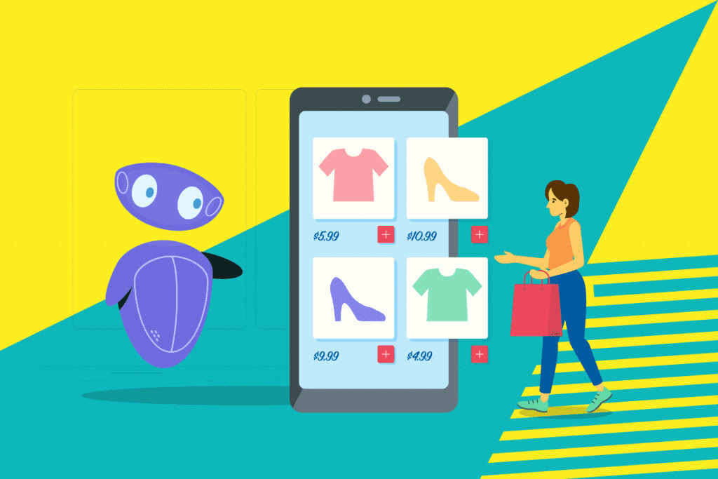 . eCommerce companies may improve customer experience by using chatbots 